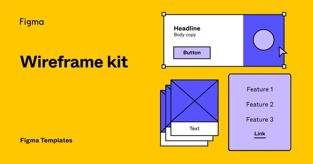 Wireframe Kit offers by Figma