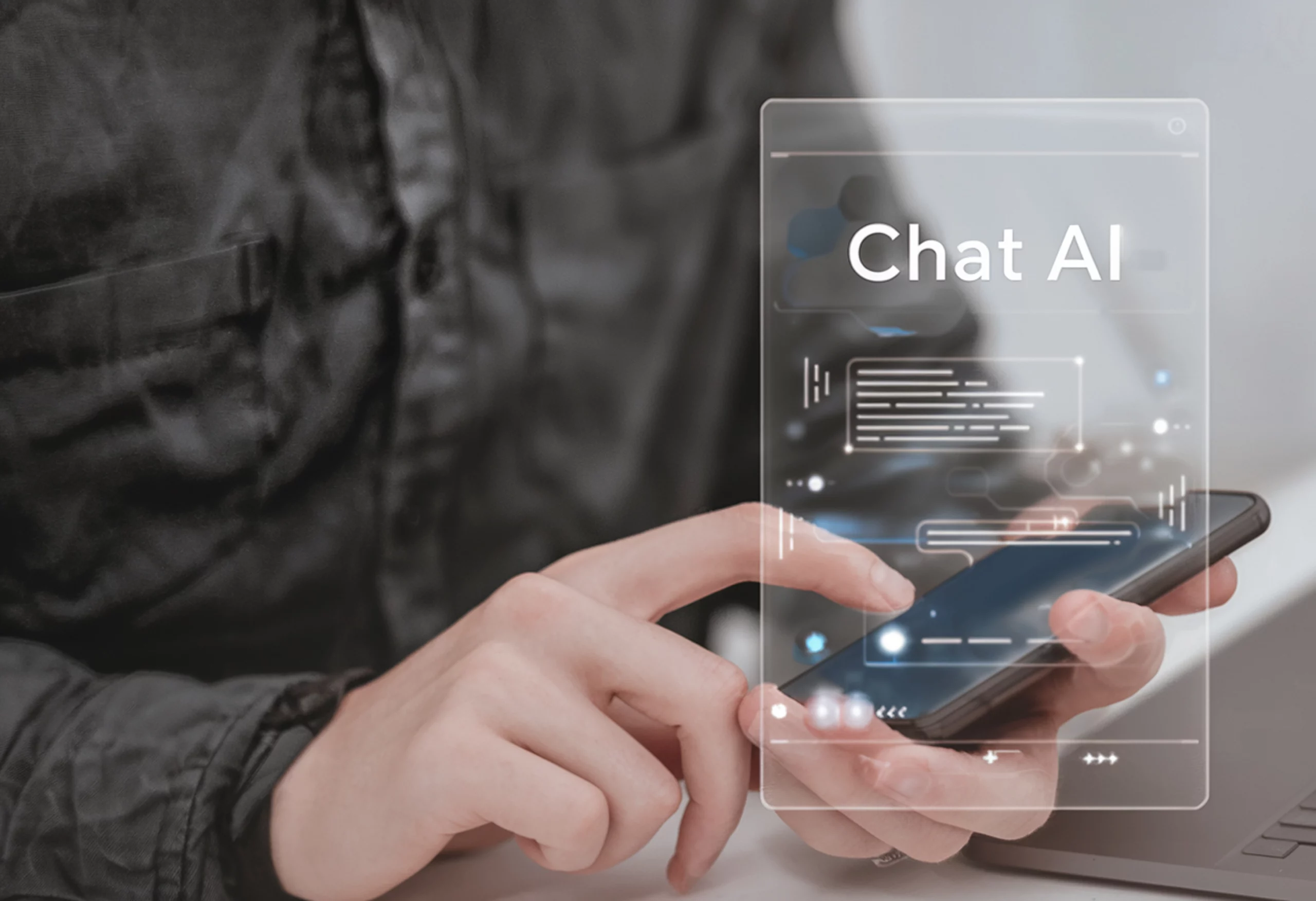 chatbot-artificial-intelligent-concept-digital-customer-service-application-man-use-computer-mobil
