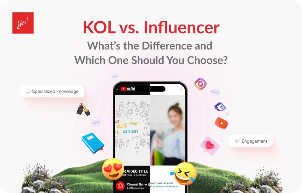 KOL กับ Influencer ต่างกันอย่างไร