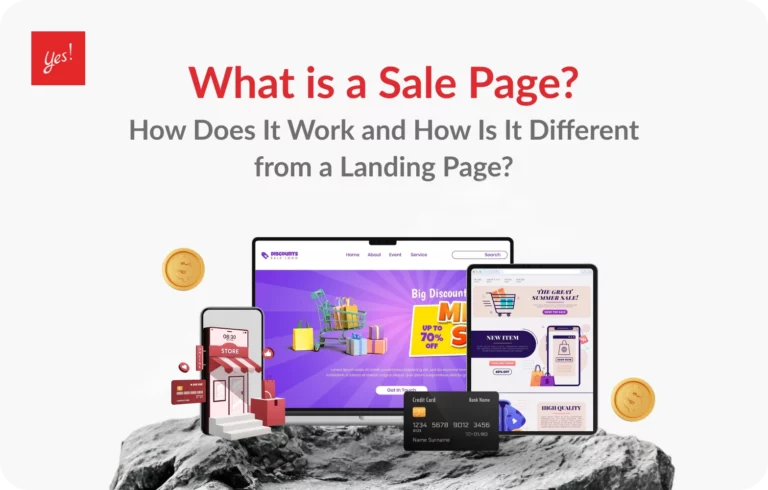Sale Page คืออะไร? ทำงานยังไง แตกต่างจาก Landing Page ไหม