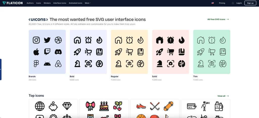 เว็บไซต์ดาวน์โหลด Icon ฟรี ไม่ติดลิขสิทธิ์ - Flaticon 