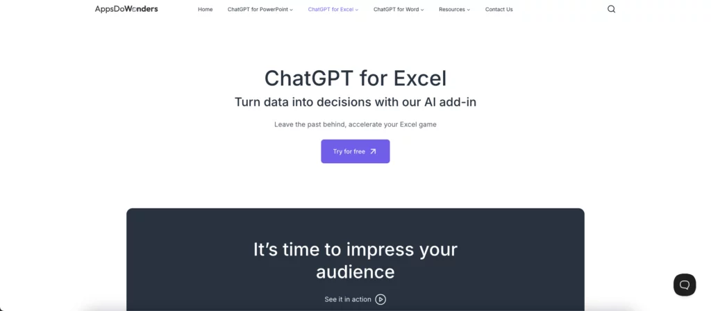AI สำหรับ Excel ที่ได้รับความนิยม - AI-Powered Excel Add-in (ChatGPT for Excel โดย Twistly)