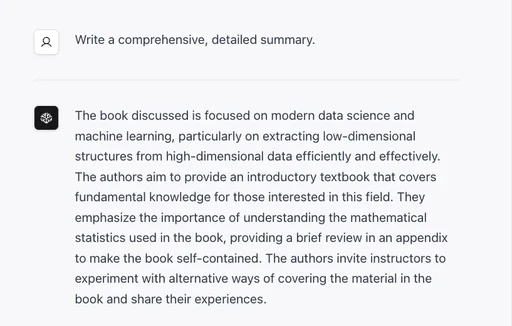 Coral AI Features - Read faster : Generate summaries 