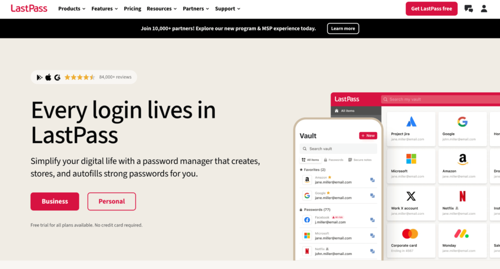 ส่วนขยาย LastPass 