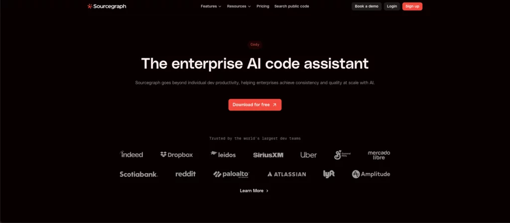 เครื่องมือ AI สำหรับ Coding ที่ใช้งานฟรี - Sourcegraph Cody 