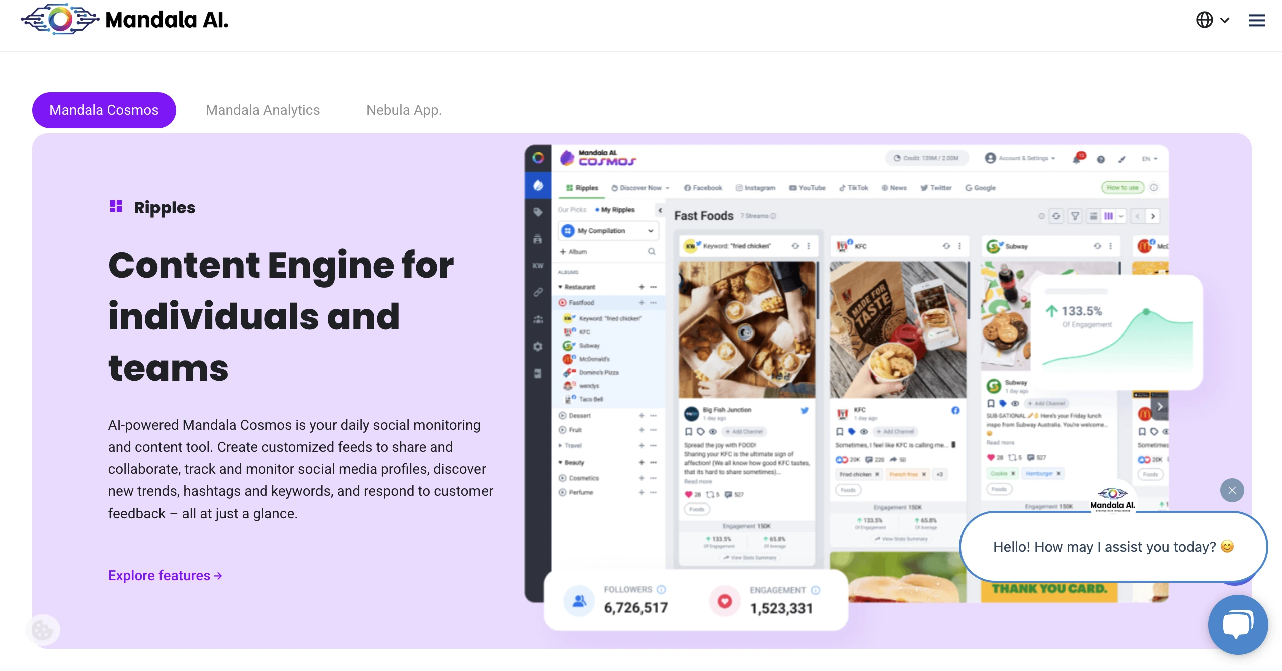 จุดเด่นของระบบการวิเคราะห์ข้อมูลจากโซเชียลมีเดีย