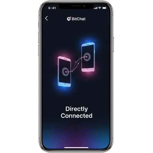 ฟีเจอร์หลักของแอป Bitchat
