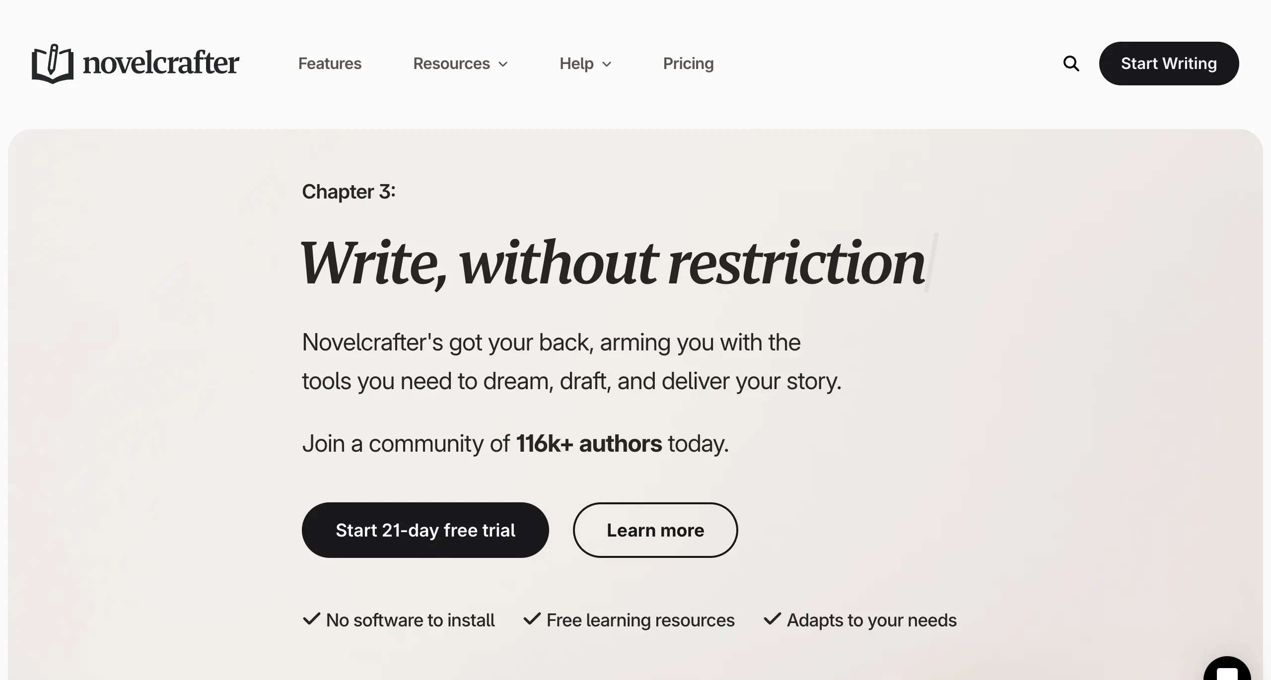 อัปเดต 6 เครื่องมือเขียนด้วย AI สำหรับนักเขียนในปี 2025 - Novelcrafter