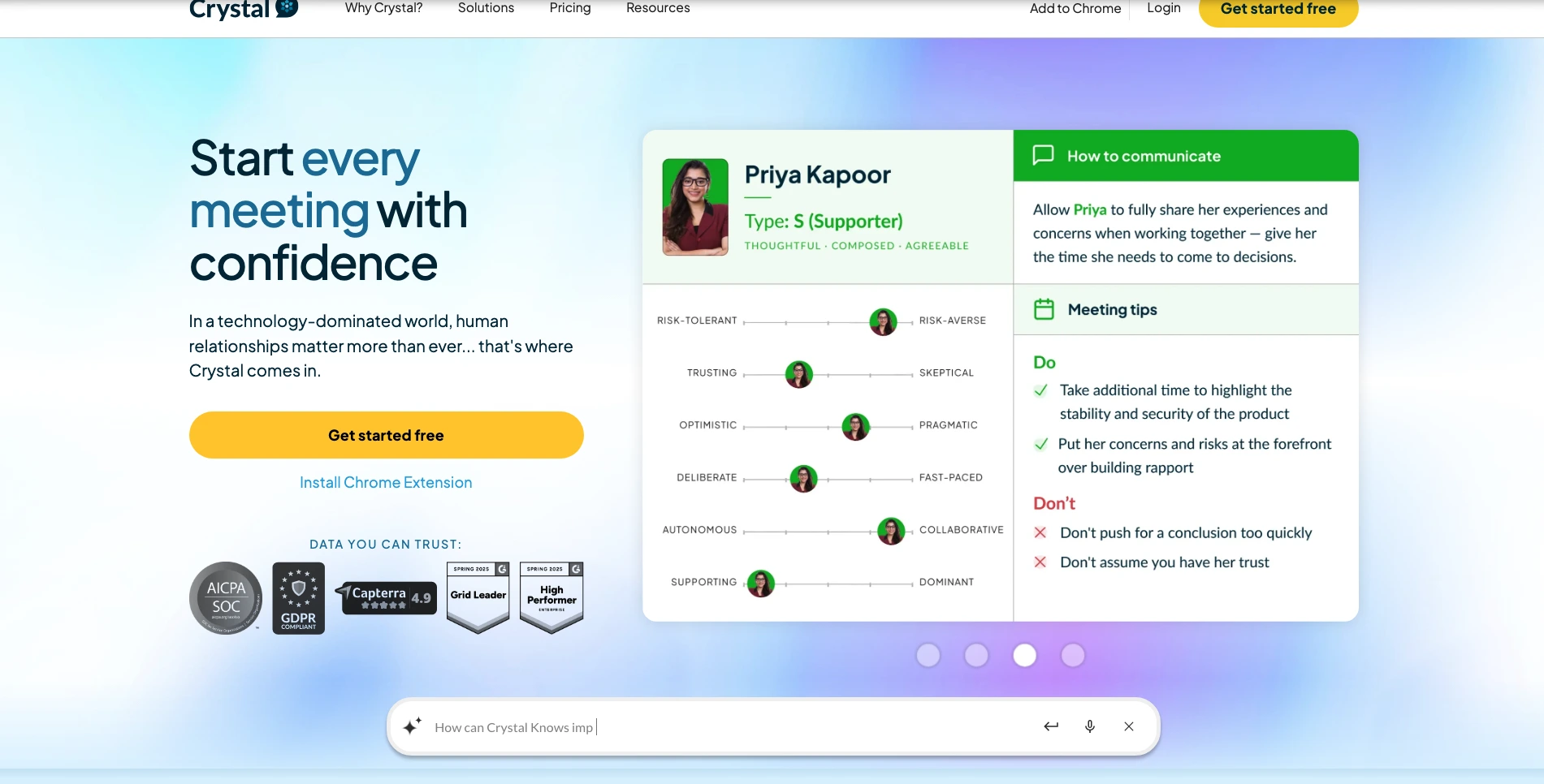 12 เครื่องมือ AI สำหรับฝ่ายขาย B2B ที่แนะนำในปี 2025 - Crystal Knows