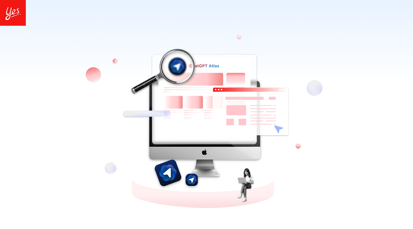 Yes Web Design Studio logo